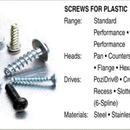 Screws for Plastic