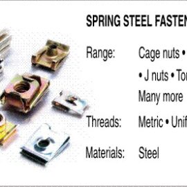 Spring Steel Fasteners